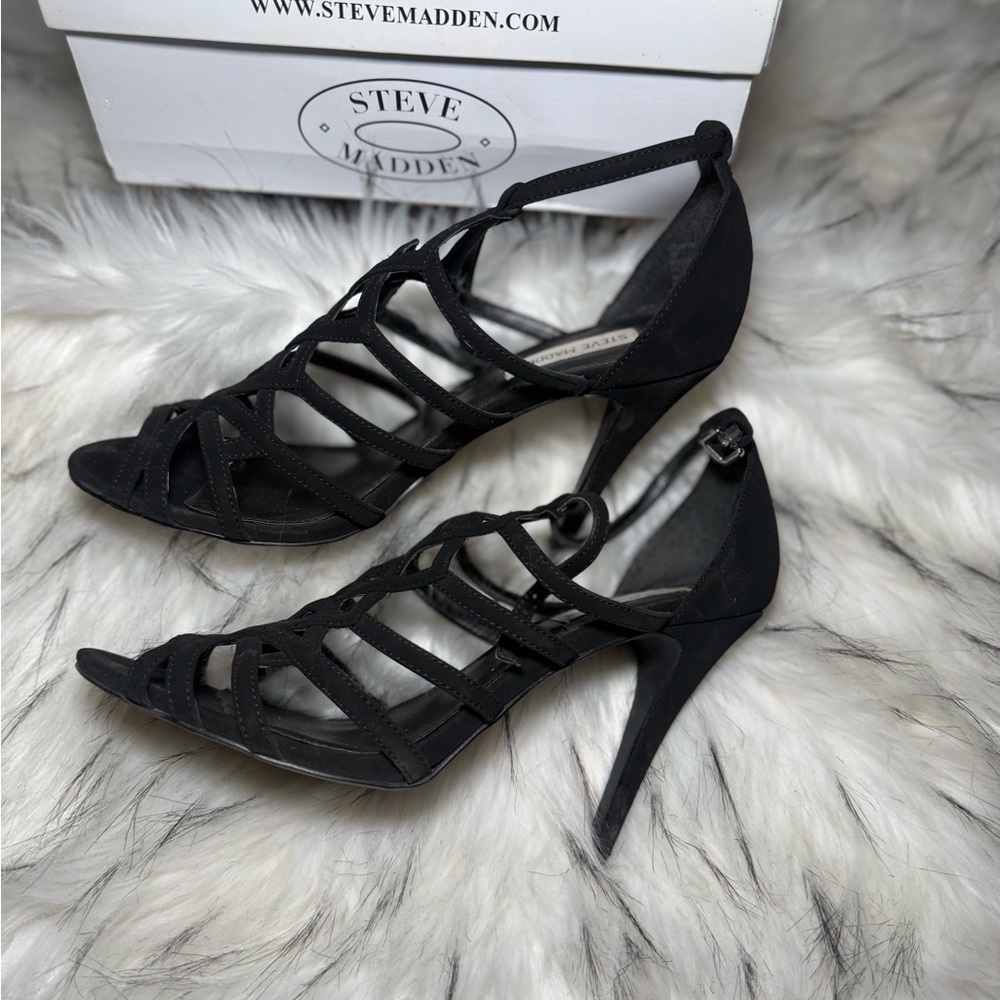 Steve Madden Teagan Caged Heels - Picture 4 of 4